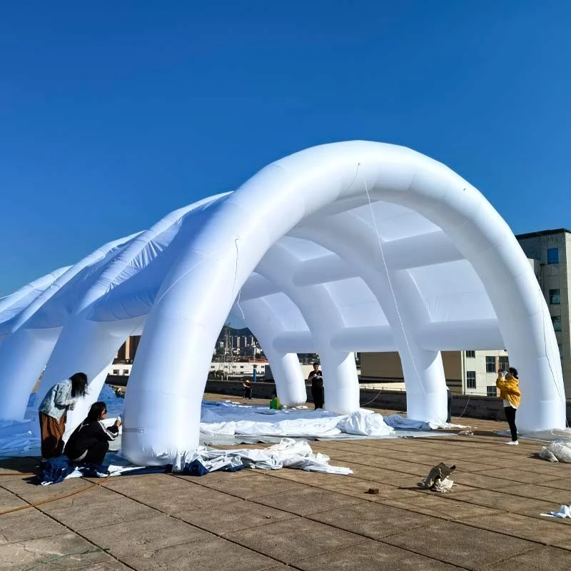 Inflatable Solid Color Square Tent (4) Inflatable Solid Color Square Tent (4)