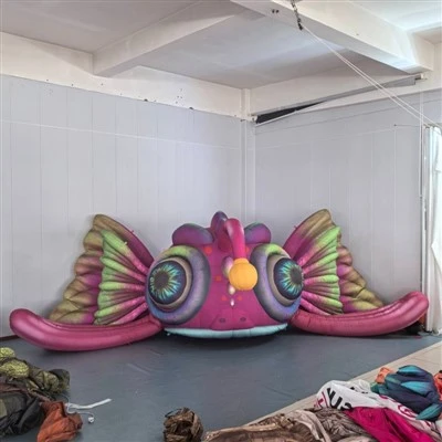 Gigantisk oppblåsbar Fantasy Deep-Sea Monster Fish